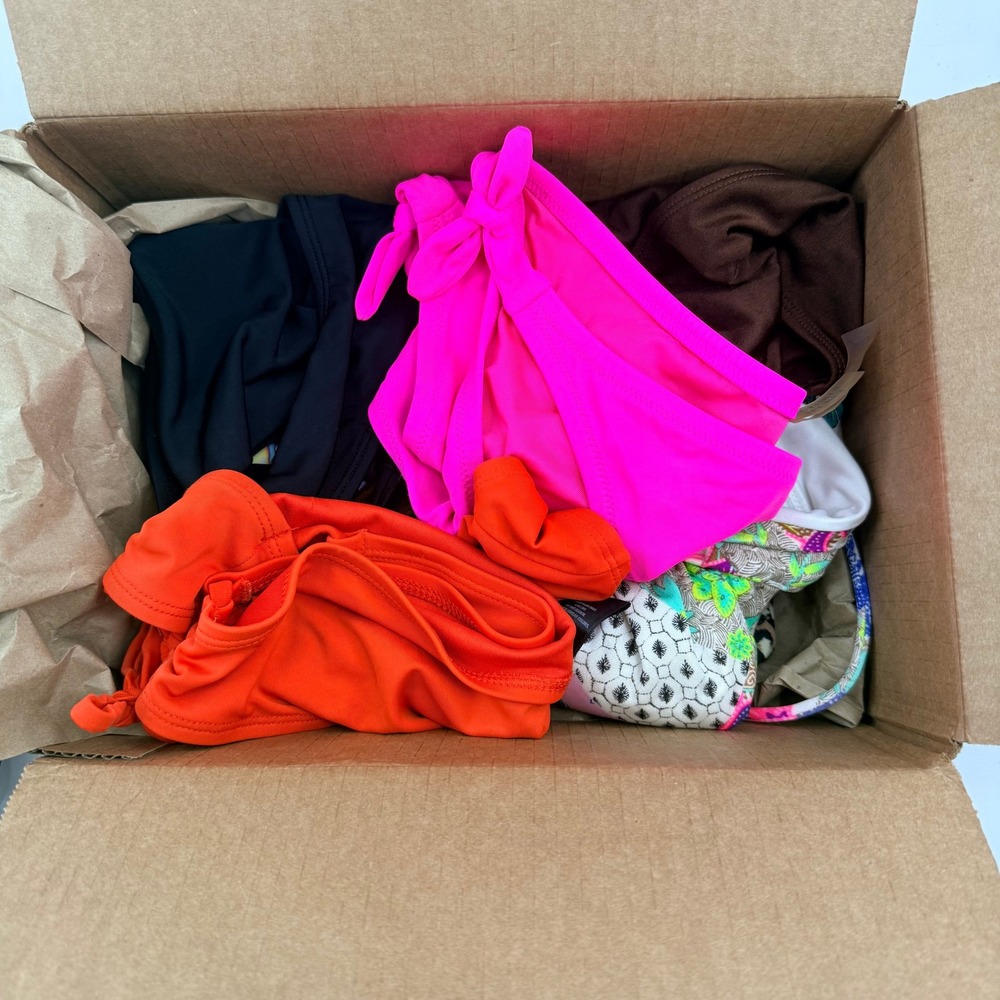 9 Piece Swimsuit Mix Box Sz Small Beach Cruise Summer Vacation